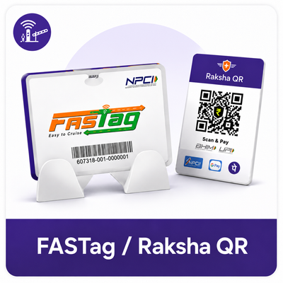 FasTag/Raksha QR